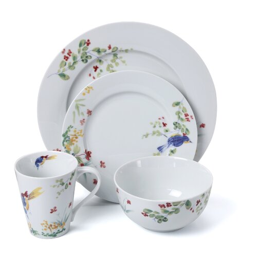 Paula Deen Spring Medley 16 Piece Dinnerware Set & Reviews | Wayfair