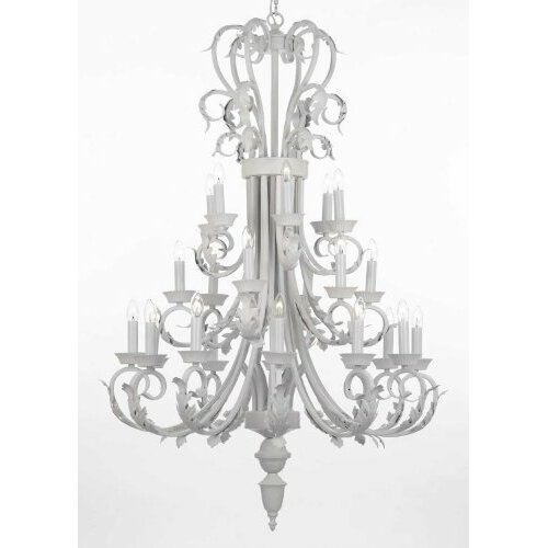 Versailles 24 Light Candle Chandelier