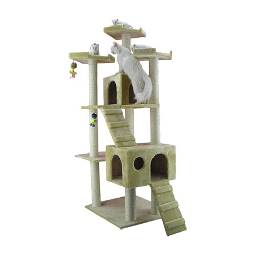 74 Classic Cat Tree in Beige