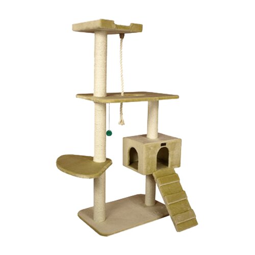 58 Classic Cat Tree in Beige