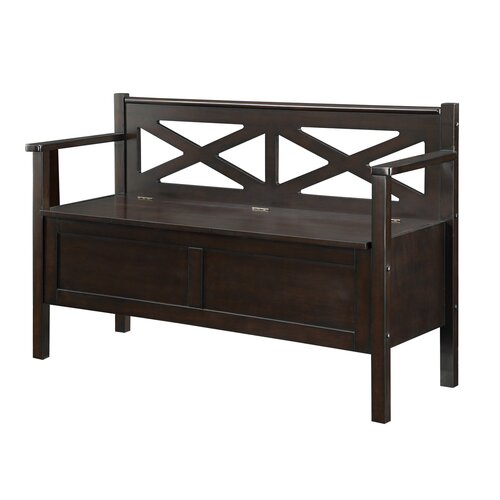 Wildon Home ® Wood Entryway Storage Bench