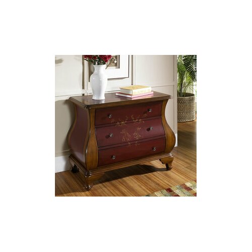 Pulaski Artistic Expression Hand Painted 3 Drawer Accent Chest