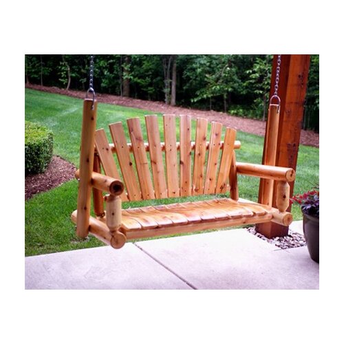 Moon Valley Rustic Porch Swing