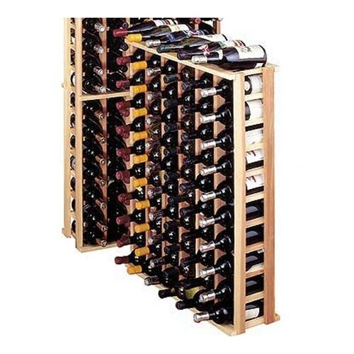 Wine Cellar Premium Redwood 66 Bottle Wine Rack