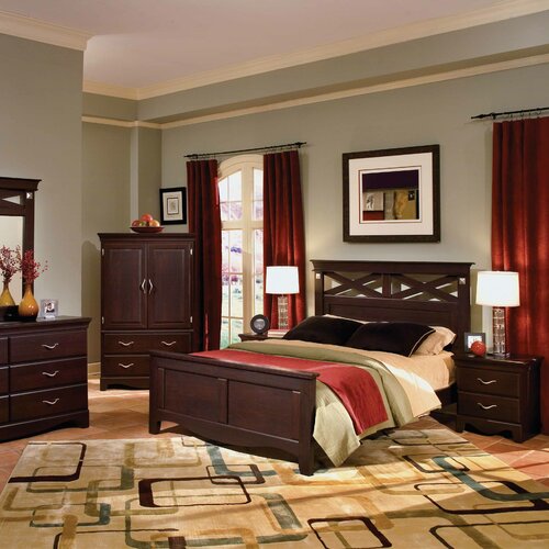 Standard Furniture City Crossing Panel Bedroom Collection