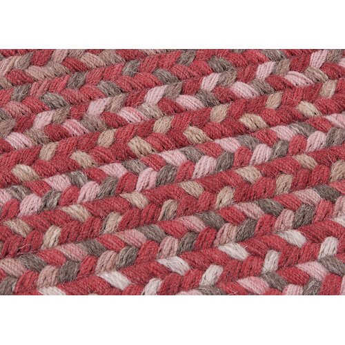 Colonial Mills Gloucester Rhubarb Braided Rug