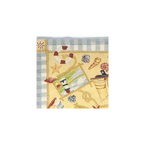 Momeni Coastal Sand Lighthouse Novelty Rug