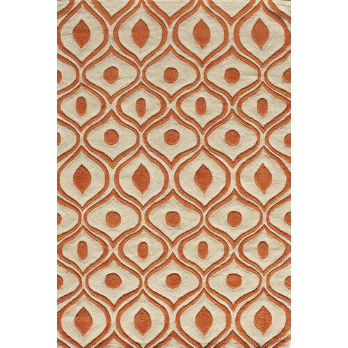 Momeni Bliss Orange Area Rug