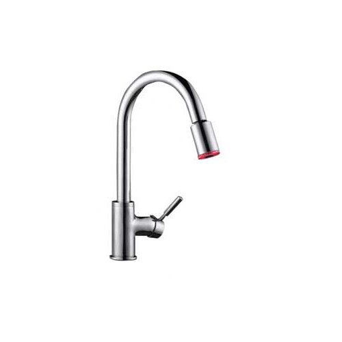 Artisan Sinks One Handle Single Hole Kitchen Faucet with LED