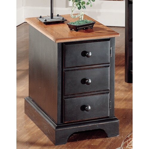 Peters Revington Market Square Chairside Cabinet Table