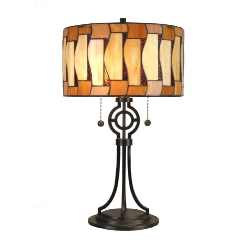 Dale Tiffany Addison Tiffany 2 Light Table Lamp