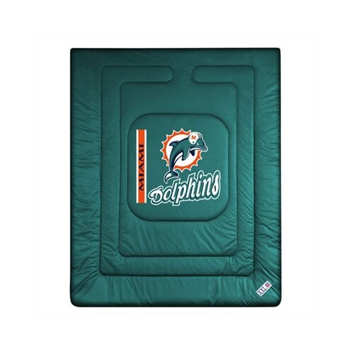 Sports Coverage Miami Dolphins Sidelines Bedding Series