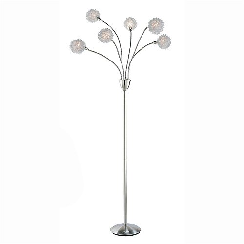 adesso pom pom floor lamp