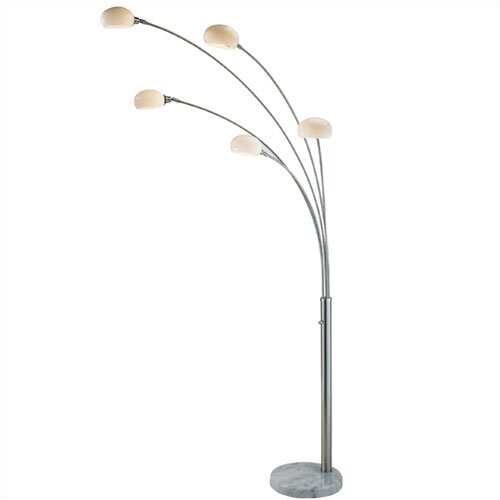 Adesso Domino Arched Floor Lamp