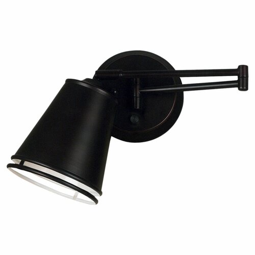 George Kovacs Boring Swing Arm Wall Lamp