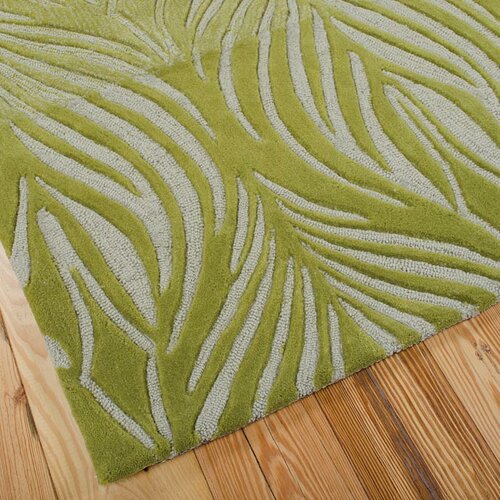 Nourison Contour Green Rug