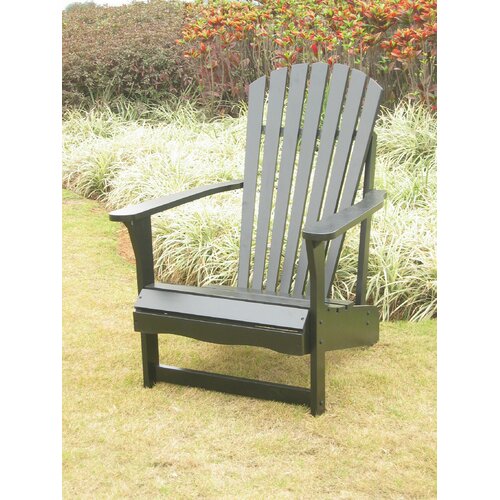 International Concepts Adirondack Chair with Optional Footrest