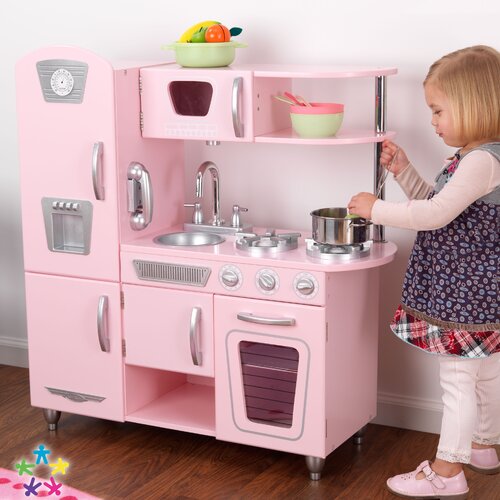 KidKraft Pink Vintage Kitchen