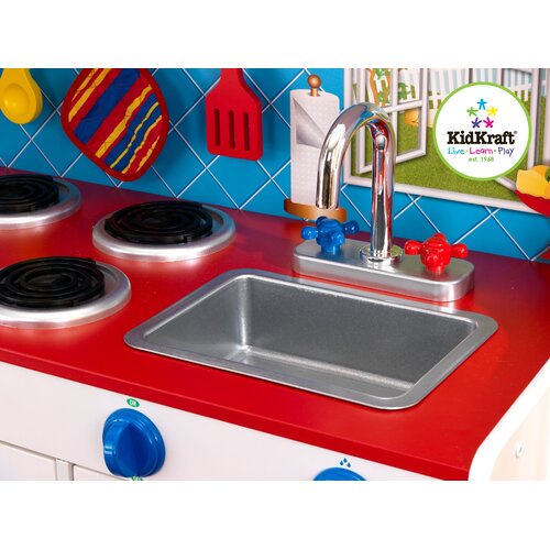 KidKraft Deluxe Lets Cook Kitchen