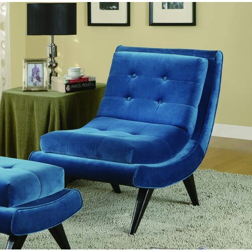 Armen Living 5th Avenue Chair and Ottoman