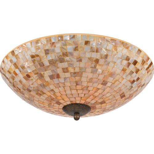 Quoizel Monterey Mosaic Flush Mount