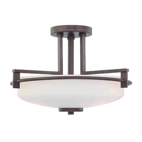 Quoizel Taylor 3 Light Semi Flush Mount