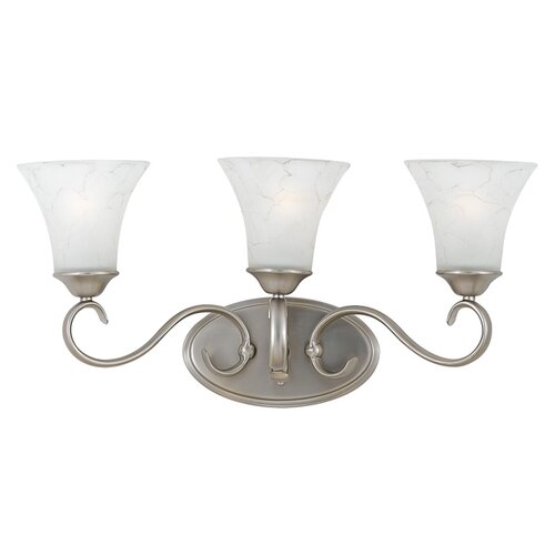 Quoizel Duchess Vanity Light in Antique Nickel