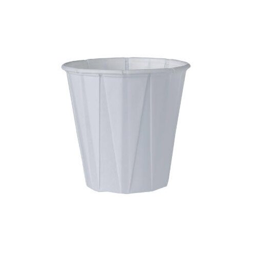 Solo Cups 0.75 oz Treated Paper Soufflé Portion Cups in White