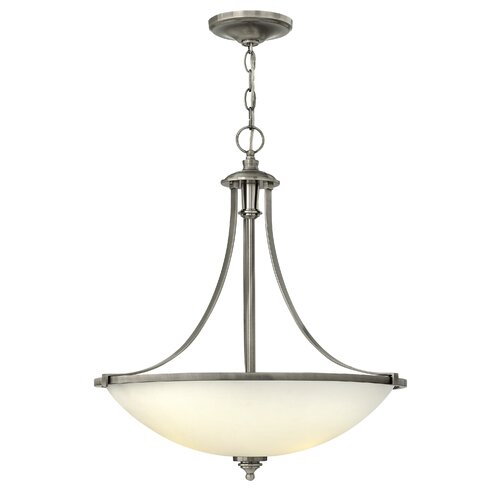 Hinkley Lighting Truman 4 Light Invert Foyer Inverted Pendant