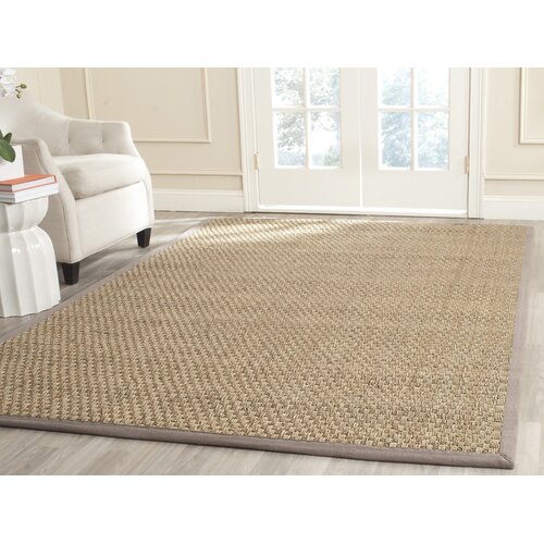 Safavieh Natural Fiber Natural & Grey Area Rug