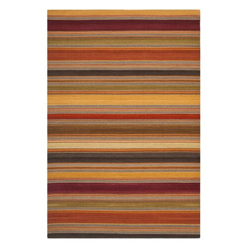 Milliken Modern Times Canyon Dark Red Rug