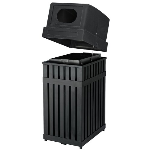 Commercial Zone ArchTec Parkview 25 Gallon Recycling Receptacle