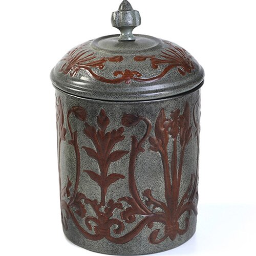 Old Dutch International 4 Piece Art Nouveau Decorative Canister Set