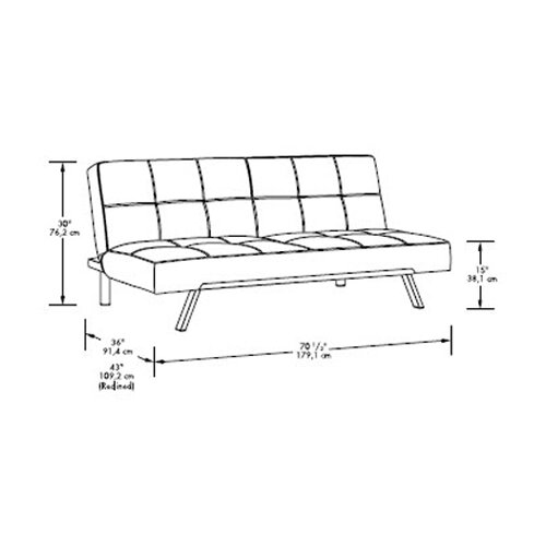 Sauder Cooper DuraPlush Sofa