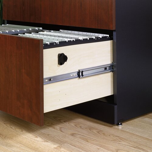 Sauder Via Lateral File Cabinet in Classic Cherry