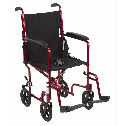 Drive Medical Aluminum Transport Wheelchair