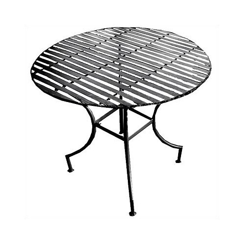 Pangaea Pangaea Easy to Assemble Iron Round Dining Table