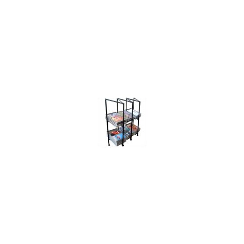 Atlantic Media Folding Multimedia Wire Rack