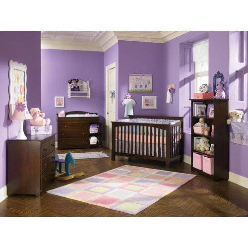 Atlantic Furniture Columbia 4 in 1 Convertible Crib Set