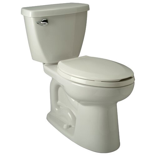 Zurn Ecovantage Siphon Jet 1.28 GPF Elongated 2 Piece Toilet