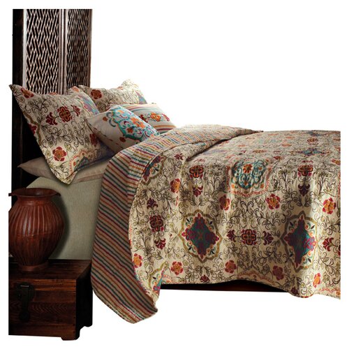 Greenland Home Fashions Esprit Spice 5 Piece Bonus Quilt Set