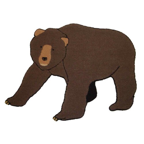 Patch Magic Cabin Bear Kids Rug