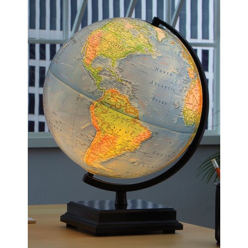 Replogle Discovery Expedition Cambria Illuminated World Globe