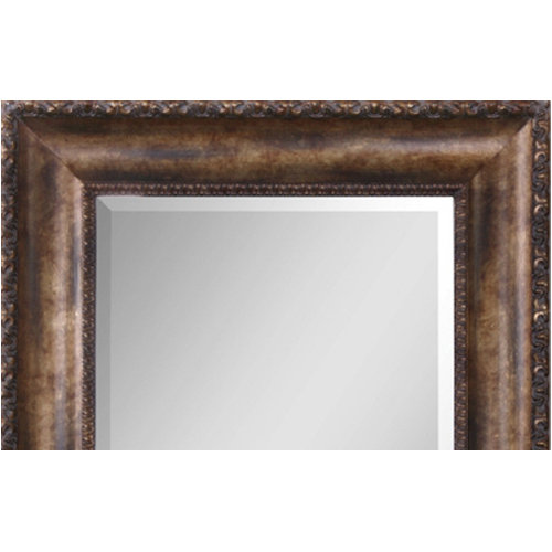 Uttermost Leola Mirror in Antiqued Bronze