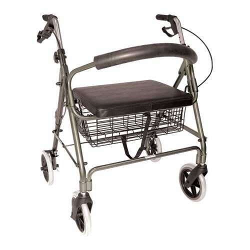 Briggs Healthcare Lightweight Extra Wide Heavy Duty Aluminum Rollator