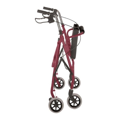 Briggs Healthcare Ultra Lightweight Aluminum Rollator with 6 Wheels