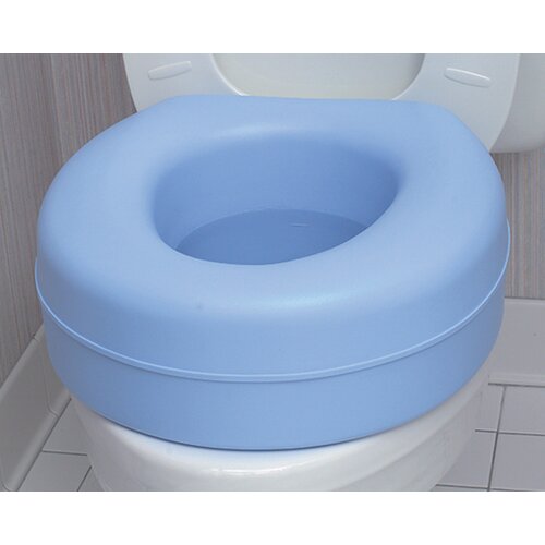 Briggs Healthcare Plastic Raised Toilet Seat