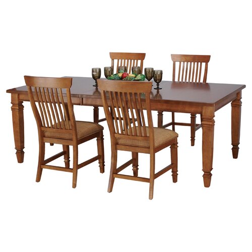 cochrane cafe xpress farmhouse leg dining table