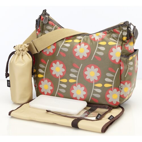 OiOi Retro Hobo Diaper Bag