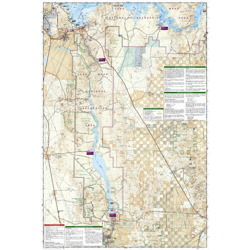 National Geographic Maps Trails Illustrated Map Lake Mead National